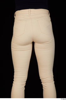 Charity casual dressed hips thigh white jeans 0005.jpg